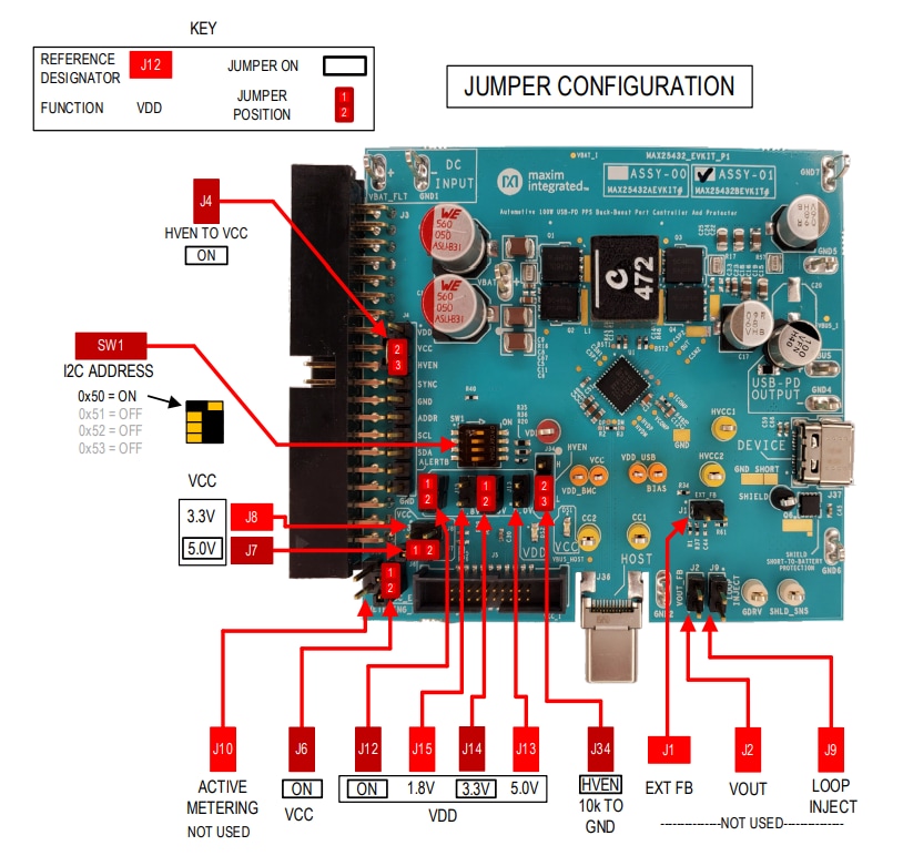 MAX25432BEVKIT Evaluation Kit - Analog Devices / Maxim Integrated | Mouser